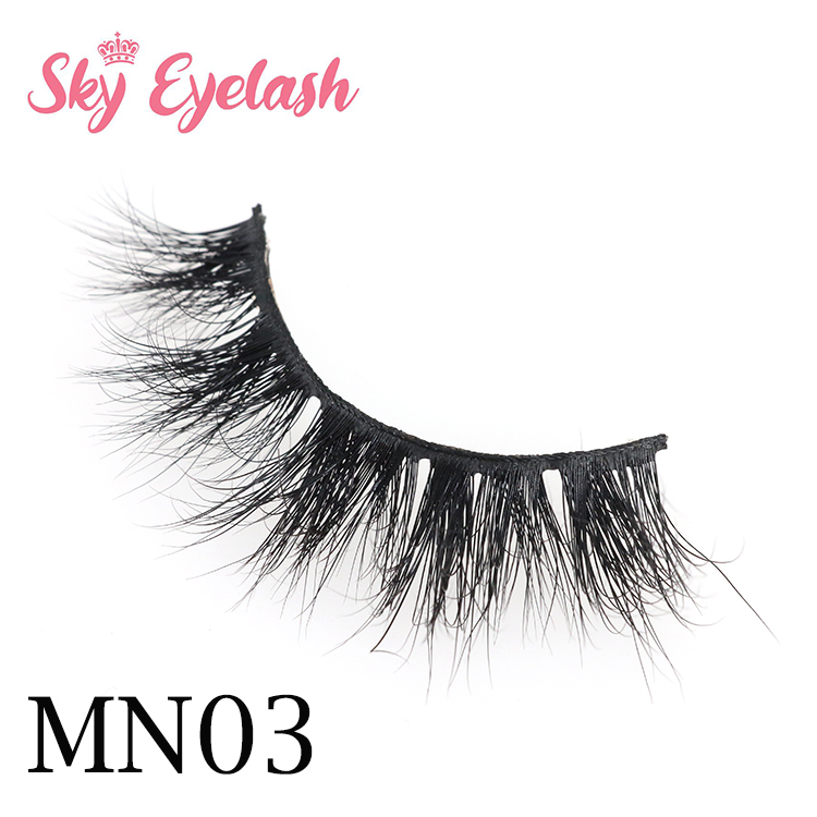 Sky eyelash vendor wholesale 3D 5D mink fur eyelash extension supplier